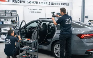 Dashcam and vehicle security installers
